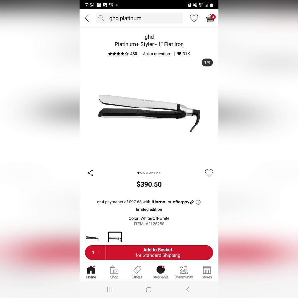 GHD Platinum +